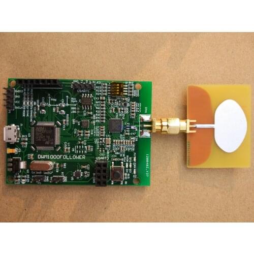 DW1000 FOLLOWER Development Board UWB Indoor Positioning Abandon DWM1000 Module Automatically Follow