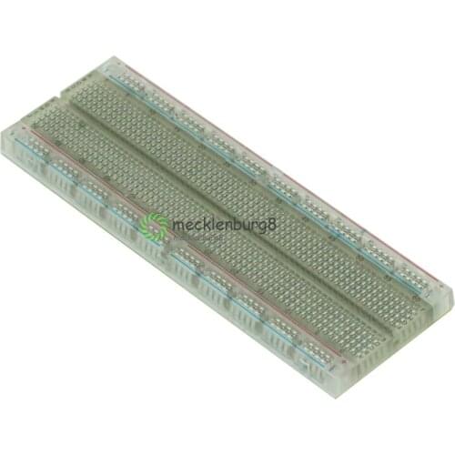 MB 102 Layout 830 bezbeechnaya contact breadboard MB-102 MB102 testing DIY development