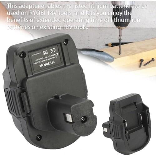 MT20RNL Battery Converter Adapter Multipurpose 18V to 18V Battery Charger Replacement Battery Adapter Connector for Makita