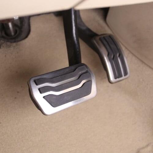 Stainless Steel Car Pedal Pads Pedals Cover for Ford Focus 2 3 4 MK2 MK3 MK4 RS ST 2005-2017 Kuga Escape 2009-2015