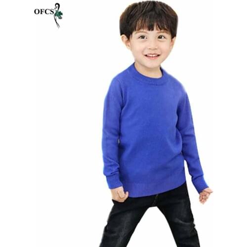 Autumn Baby Knit Pullovers Girls O-Neck Sweaters Kids Long Sleeve Coat Spring Knitted Bottoming Boys Sweaters Vetement Enfant 12