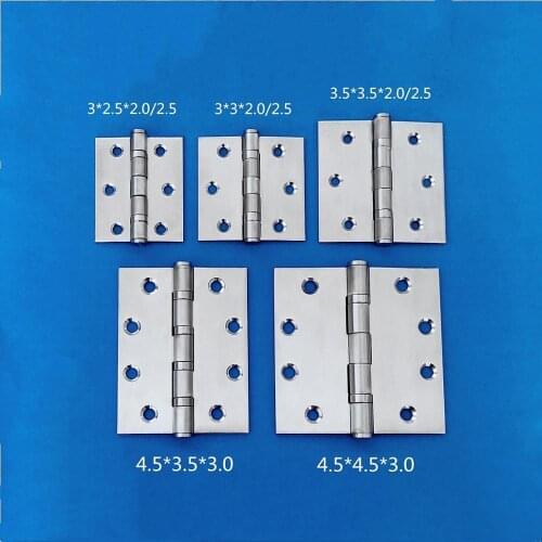 2pcs/set 201 Stainless steel Cabinet Door Hinge Boat Marine Cabinet Butt Hinge Used For Door