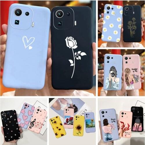 Lovely Case For Xiaomi Mi 11 Pro Lite Mi11 Ultra 5G Phone Cases Silicone Soft Coque Cover For Xiaomi Mi 11 Pro Lite Mi 11Ultra