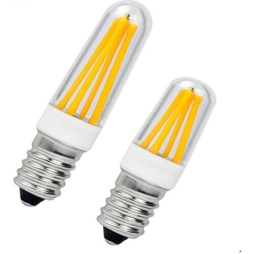 Ultra Bright E12 E14 Led Lamp AC220V 110V 2W 4W Filament light 360 Degree LED Bulb Replace Halogen 40W Chandelier Lights