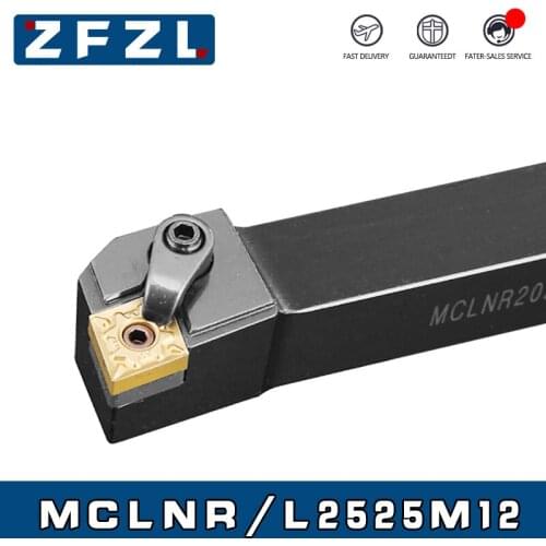 1pcs MCLNR MCLNL CNC turning lathe tool MCLNR2525M12 MCLNL2525M12 outer cutters turning tool CNC machining center