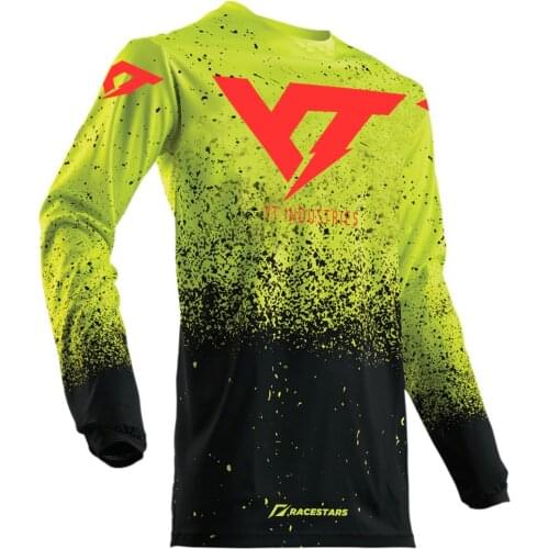 YT 2021 Motorcycle Endura Jersey Motocross Mountain Bike Downhill MTB Jersey Long Sleeve BMX DH T-Shirt Clothes Maillot Ciclismo