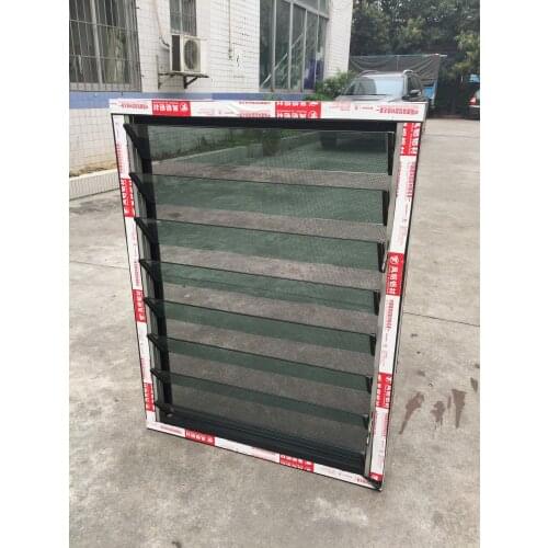 Australian Style Louver, Aluminum Glass Louver with Crimsafe Screen