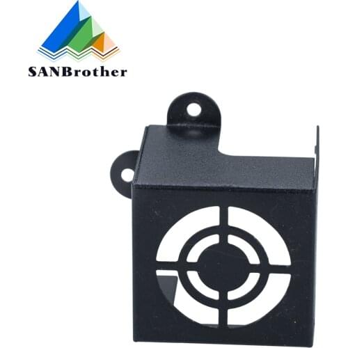 3D Print Head Fan Accessories 3D Printer Parts Fan Cover CR-10S Ender-3 Extruder fan protection cover Fixed Cooling Fan Cover