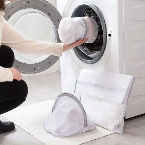 5 Styles Zipped Mesh Net Laundry Bra Bags Set Washing Bags Underwear Lingerie Clothes Socks Protecting Bag