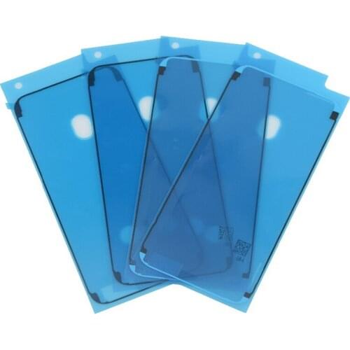 50pcs Waterproof Adhesive Sticker for iPhone 7 6S Plus 7Plus 8 X 8P 3M Pre-Cut Gule LCD Screen Frame Tape Back Housing Assembly