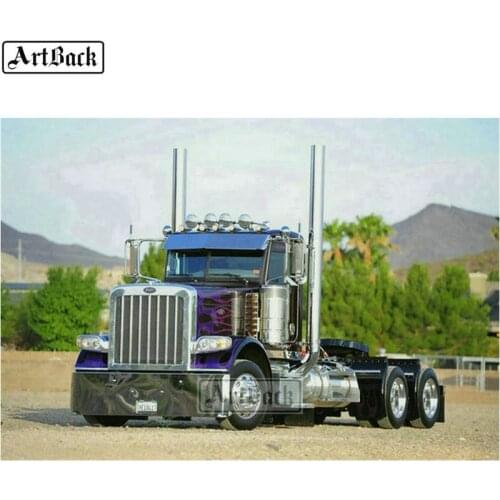 5d diamond painting truck mosaic cross stitch full square 3d diy diamond embroidery home decoration wall sticker