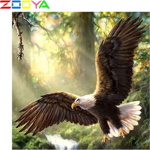 Diamond Painting Big Goose Full Diamond Mosaic Diamond Cross Embroidery Animal Diamond Mosaic Home Decoration Needlework Sp329