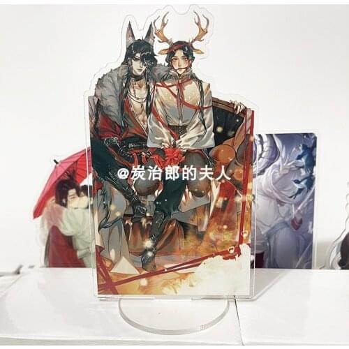 Anime Tian Guan Ci Fu Hua Cheng Xie Lian Acrylic Collection Stand Figure Model Cartoon Cute Desk Decor Toy Cosplay Xmas Gifts