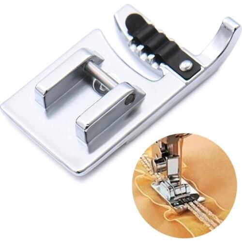 Domestic sewing machine parts presser foot 3 Way Cording Foot Sewing Accessories Compatible With Brother,Janome,Singer,Feiyue