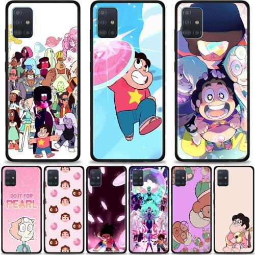 Phone Case For Coque Samsung Galaxy A41 A51 A71 A10 A20E S A21 A31 A70 A80 A90 Cartoon Steven Universe