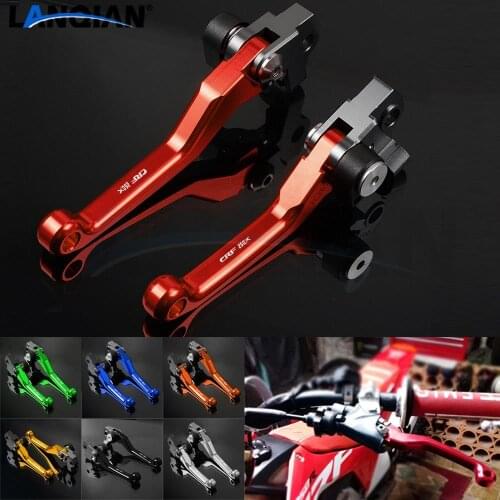 For Honda CRF250X Dirt Bike Pivot Lever Motorcycle Brake Clutch Lever CRF 250 X 2004-2017 2010 2011 2012 2013 2014 2015 2016