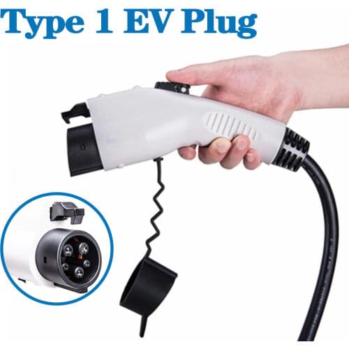 EVSE 16A 32A 50A SAE J1772 Type 1 Femal AC EV Plug Without Cable Electric Car Vehicle EV Charging Station Charger Plug Connector