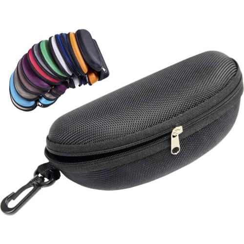 Multi Colors Sunglasses Reading Glasses Carry Bag Hard Zipper Box Travel Pack Pouch Case Holder Container Eyewear Accessories