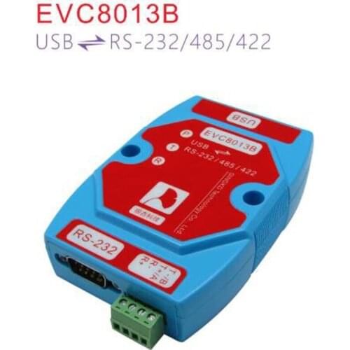 EVC8013B 3-in-1 magnetic coupling isolator USB to RS485 USB to RS232 USB to RS422 industrial lightning protection power source