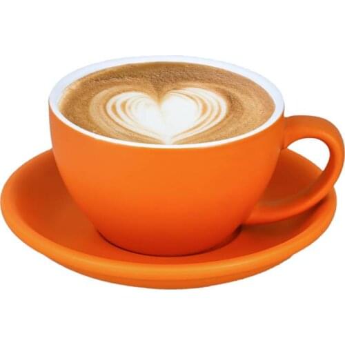 Brief Colorful Melamine Plastic Mugs coffee mug with Saucer Milk Tea office Cups Drinkware the Best birthday Gift for Friends