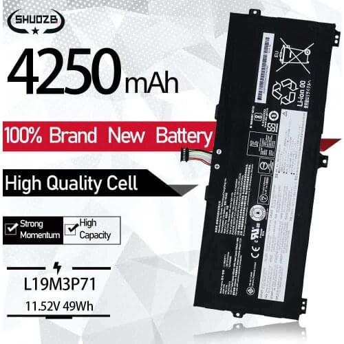 New L19M3P71 Laptop battery for Lenovo 02HM886 SB10V03234 11.52V 4380mAh 49Wh Notebook