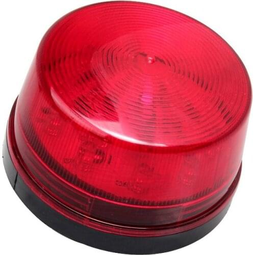 Warning Light LED Flashing Light Warning Light 12V Strobe Light Alarm Signal Light Security Alarm Strobe Light Security Post