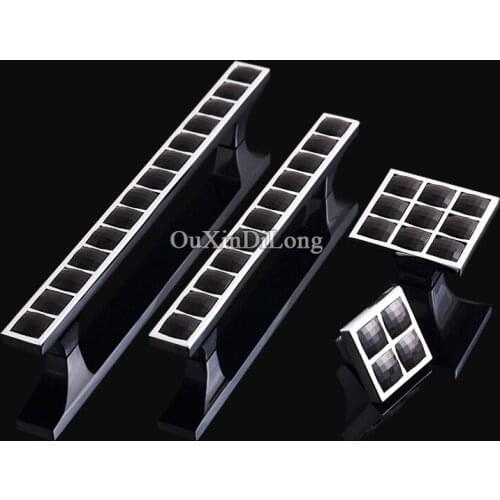 Top Designed 10PCS European Inlaid Crystal Kitchen Door Furniture Handle Cupboard Drawer Wardrobe Cabinet Pulls Handles & Knobs