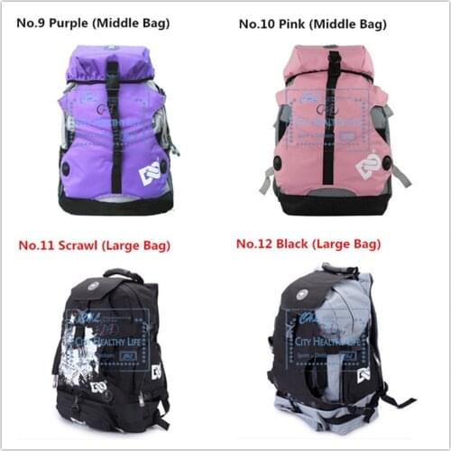 Roller inline skates backpack skate skating shoes carrying bag for men women outdoor skating accessories