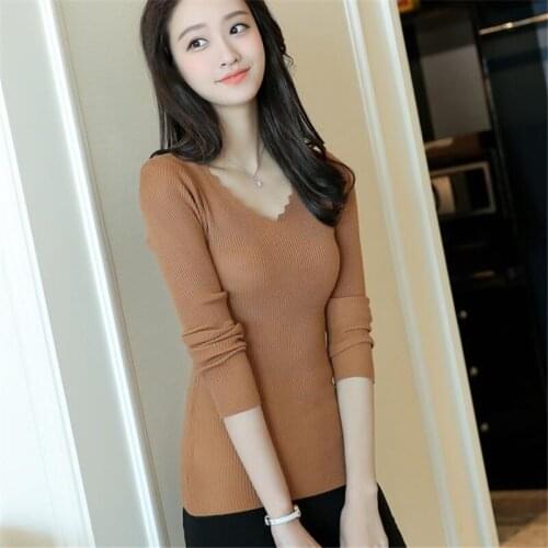 Woman Spring Knitwear Female Autumn Oversized Sweaters Women Stretch Sweater Lady Fold Heding Knit Escudo Lady Slim Manteau