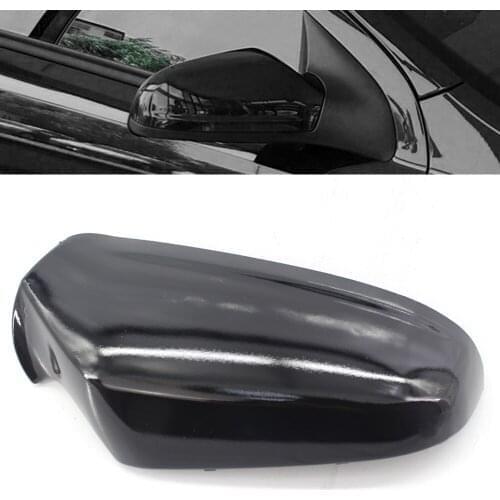 1 Pcs/Pair Rearview Add-on Side Mirror Covers with Gloss Black for Vauxhall Astra Three Door Twin Top MK5 2004-2009
