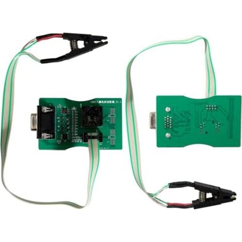 Reading 8 Foot Chip Free Clip Adapter with CGDI Prog B- MW and XPROG 5.60 /5.74/5.84 and UPA USB ECU Programmer