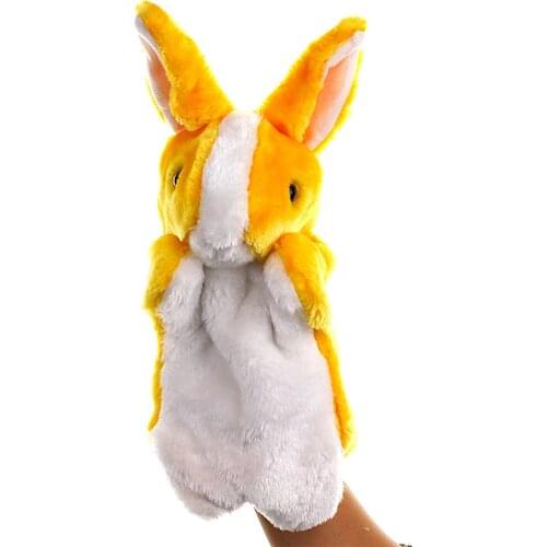 Kids Toy Cartoon Animal Hand Puppet Early Education Training Aid for Imaginative Play Storytelling Teaching