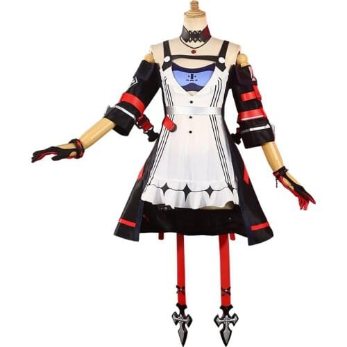 Game character Honkai Impact 3rd Original sin hunter Kallen·Kaslana cool dress cosplay costume