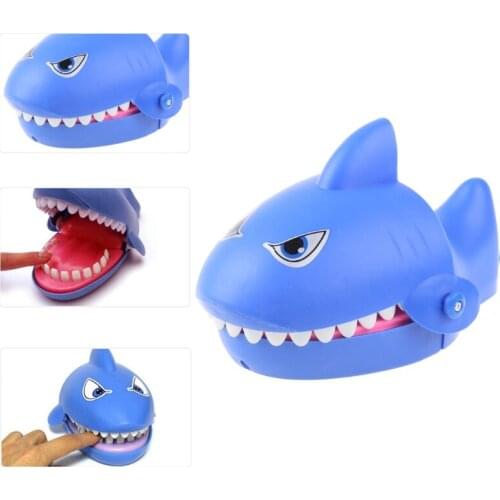 1Set Party Performance Prank Joke Props Realistic Shark Chomp Game Toy Set for Birthday Party & Family Game Party Props 69HE