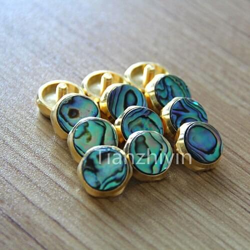 Trumpet finger buttons for Natural White Shell Button Abalone buckle Trumpet parts High-end instrument repair parts