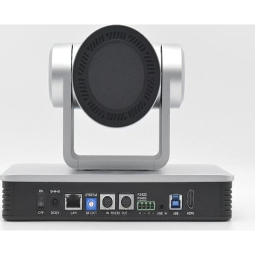 LAN, USB,HDMI 12Xoptical zoom 4k ndi ptz camera with usb3.0 broadcast camera for video conference solution