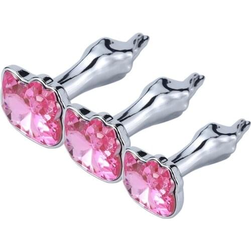 Metal Anal Dilator Sex Toys For Man/Wemen Anal Masturbator G Spot Stimulation Massager Fist Stainless Steel Buttplug Anal Toys