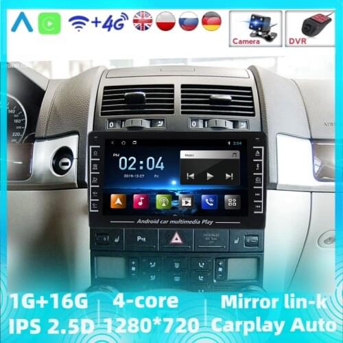 IPS WIFI 8'' Android 8.1 Car Radio Multimedia GPS For VW/Volkswagen/Touareg/Transporter T5 Multivan Naviagtion Player Audio SWC