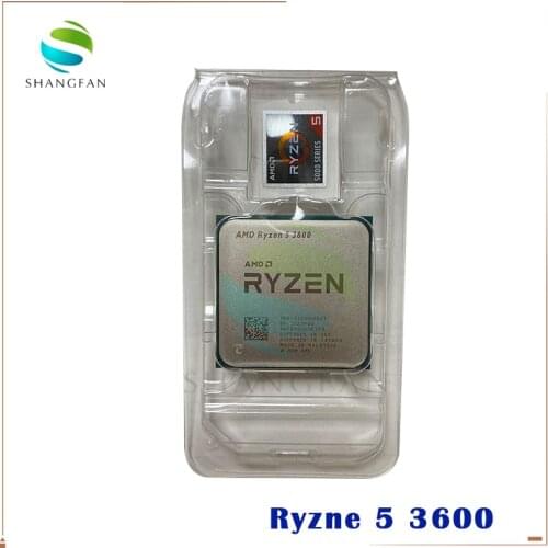 New AMD Ryzen 5 3600 R5 3600 3.6 GHz Six-Core Twelve-Thread CPU Processor 7NM 65W L3=32M 100-000000031 Socket AM4