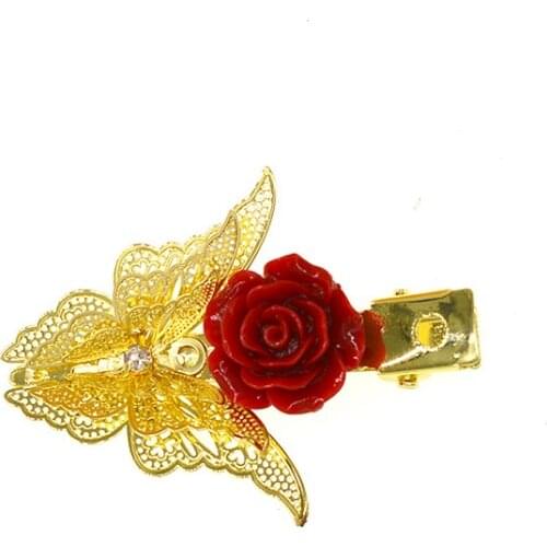 Bling Crystal Geometric Hairpins Headwear for Women Girls Rhinestone Hair Clips Pins Barrette Hair Styling Accessories