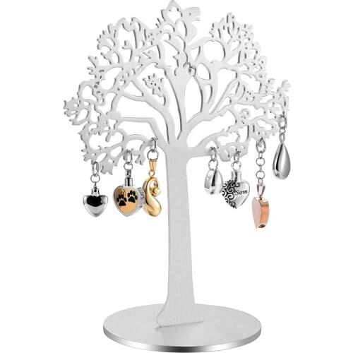 Storage Rack fashion Stainless Steel Life Tree Craft Photo Frame Pendant Desk Bedroom Pendant Decoration Souvenir IJG001
