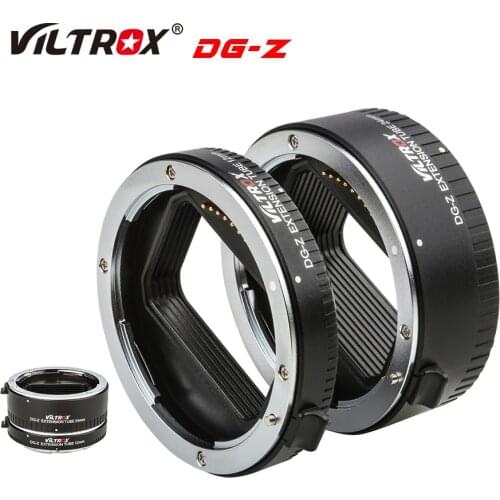 Viltrox DG-Z Auto Focus AF Macro Extension Tube Lens Adapter Aperture adjust for Nikon Z mount Z6 Z7 Z50 Lens Camera
