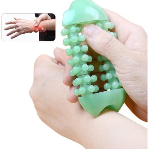 New 2 colors 1 Pcs Foot Hand Roller Healthy Hand Finger Recovery Meridian Massager Roller Dropshipping