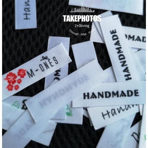 128 Custom Clothing Labels Personalized Name Tags For Children/can iron or sew/Clothing Name Labels,Organic Cotton Labels Tags