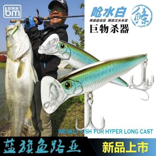 BMQiangshuibaitiao Hot Jerkbaits Fishing Lures 45/60/70/85/95mm Sinking Minnow Lure High Quality Hard Baits Good Action Wobblers