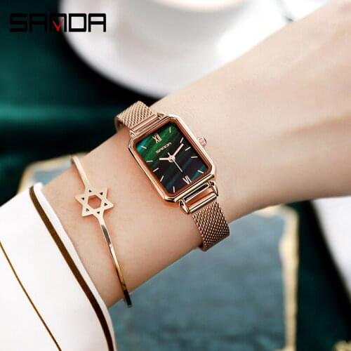 BASID Top Brand Luxury Watch New Starry Sky Elegant Womens Watches Dial Waterproof Quartz Wristwatch Fashion Casual Female Gift