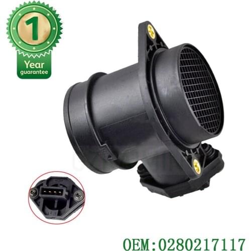 MASS Air Flow Sensor MAF SENSOR FOR Audi A3 A4 A6 Seat Alhambra Skoda Octavia FOR VW Bora Golf Passat 0280217117 037906461C