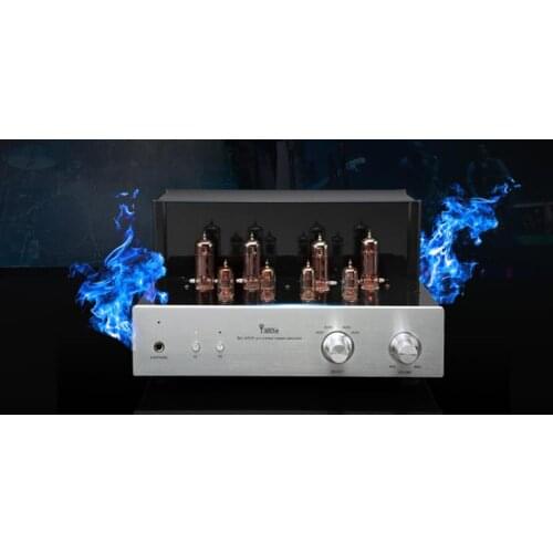 Latest Yaqin 6P1P*4 6J1×4 Tube Amplifier Triode Ultra Amp 6W~12W/push-pull power amplifier/Frequency response: 5Hz-65KHz (-2dB)