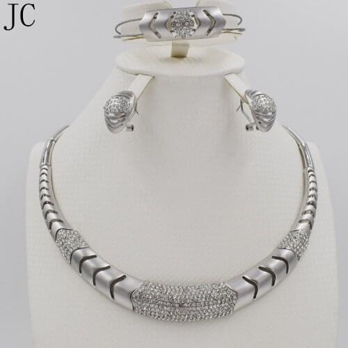 New High Quality set Dubai African Gold color 3color set Fashion Wedding Bridal Costume Jewelry Sets