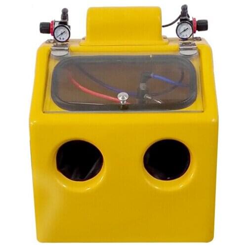 220V Medium Size Sandblaster Machine Dental Lab Sandblaster for Sale